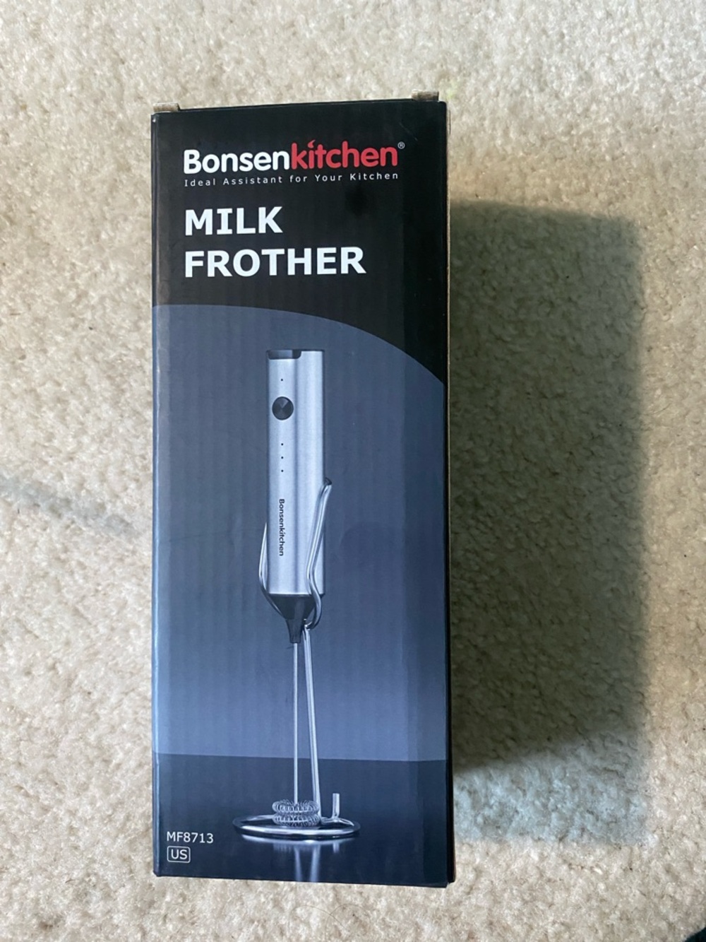 Bonsenkitchen Milk Frother - Silver